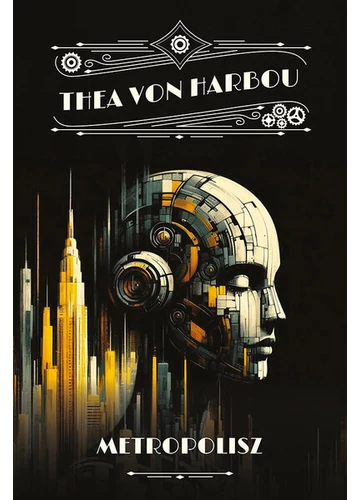 Metropolisz - Retrofuturista Thea von Harbou, konyvaruhaz.eu, sikerkönyv,