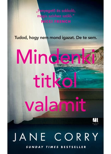 Mindenki titkol valamit Jane Corry, konyvaruhaz.eu, 
