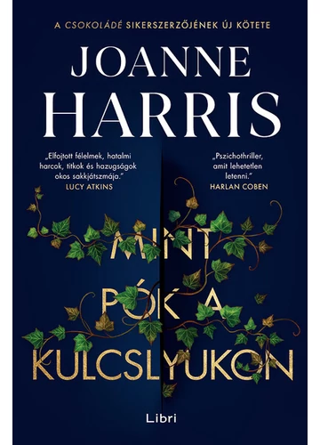 Mint pók a kulcslyukon Joanne Harris, konyvaruhaz.eu, 