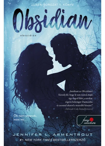 Obsidian - Obszidián - Luxen 1. J. L. Armentrout, konyvaruhaz.eu, 