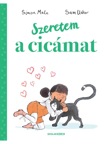 Szeretem a cicámat Sam Usher, Simon Mole, topbook, konyvaruhaz.eu, 