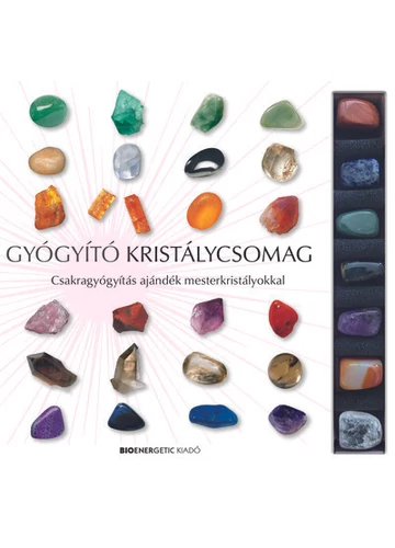 Gyógyító kristálycsomag - Csakragyógyítás ajándék mesterkristályokkal Jennie Harding, topbook, konyvaruhaz.eu, 