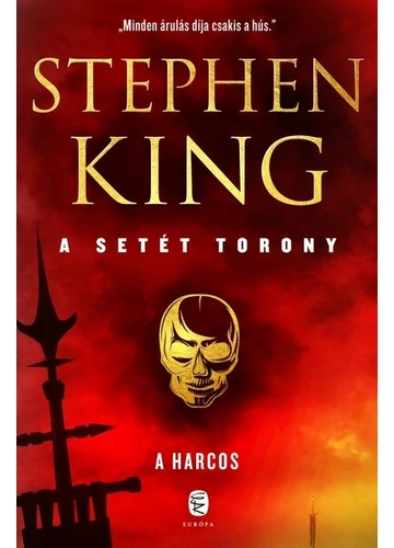 A harcos - A setét torony 1. (új kiadás) Stephen King, topbook, konyvaruhaz.eu, 