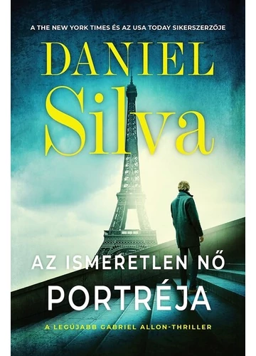 Az ismeretlen nő portréja Daniel Silva, topbook, konyvaruhaz.eu, 