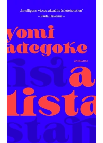 A Lista Yomi Adegoke, topbook, konyvaruhaz.eu, 