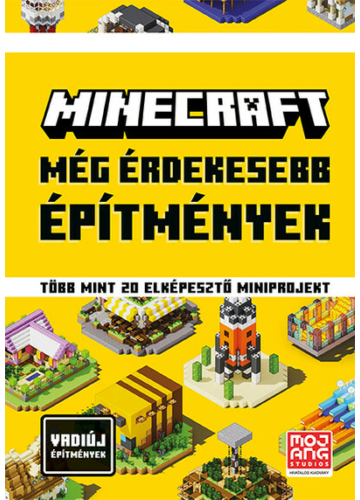 Minecraft: Még érdekesebb építmények - Több mint 20 elképesztő miniprojekt (új kiadás), topbook, konyvaruhaz.eu, 
