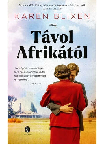 Távol Afrikától Karen Blixen, topbook, konyvaruhaz.eu, 