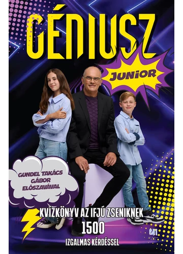 Géniusz Junior Kvízkönyv Glózik Tamás