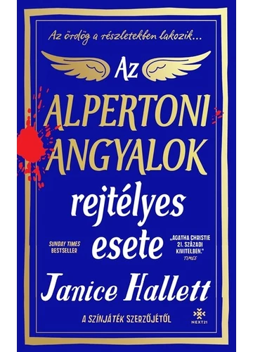Az alpertoni angyalok rejtélyes esete Janice Hallett, konyvaruhaz.eu, könyvesbolt, 