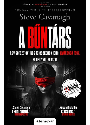 A bűntárs - Eddie Flynn-sorozat Steve Cavanagh, könyváruház, 