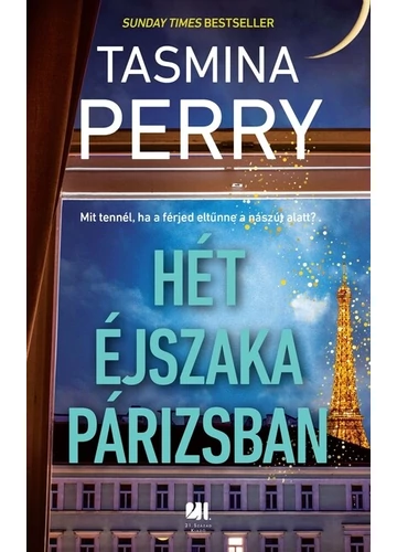 Hét éjszaka Párizsban Tasmina Perry, könyváruház, könyvesbolt, 