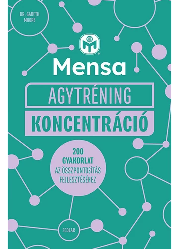 Mensa Agytréning - Koncentráció Dr. Gareth Moore, konyvaruhaz.eu, könyvesbolt, 