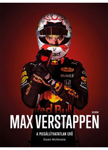 Max Verstappen - A megállíthatatlan erő Ewan McKenzie, konyvaruhaz.eu, könyvesbolt, 