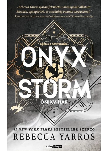 Onyx Storm Rebecca Yarros, könyváruház, könyvesbolt, jókönyv, siker könyv,