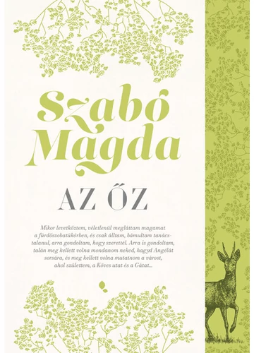 Az őz - Szabó Magda, könyváruház, jókönyv, könyvesbolt,