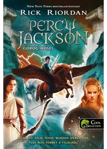 Percy Jackson görög hősei Rick Riordan, konyvaruhaz.eu, 