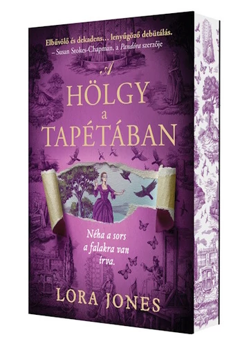 A hölgy a tapétában (éldekorált) Lora Jones