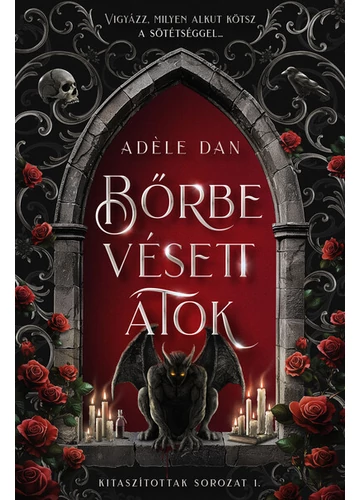 Bőrbe vésett átok - Kitaszítottak sorazat 1. Adéle Dan, konyvaruhaz.eu, sikerkönyvek, 