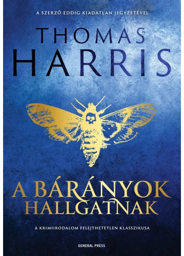 A bárányok hallgatnak  Thomas Harris, konyvaruhaz.eu, 