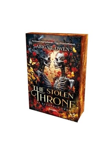 The Stolen Throne - Az ellopott trón (éldekorált) Abigail Owen, konyvaruhaz.eu, 
