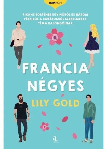 Francia négyes - Romkom-sorozat Lily Gold, konyvaruhaz.eu, sikerkönyvek, 