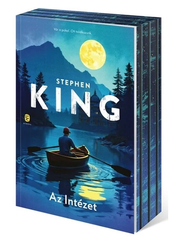 Az intézet (éldekorált) Stephen King, konyvaruhaz.eu, sikerkönyv,