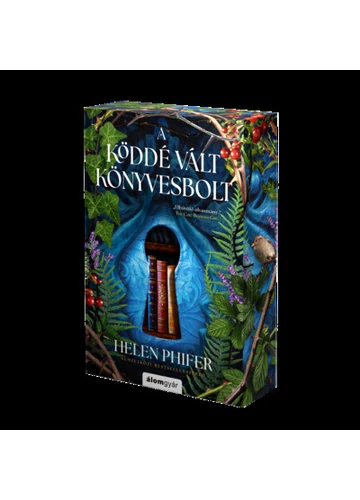 A köddé vált könyvesbolt (éldekorált) Helen Phifer, konyvaruhaz.eu, 