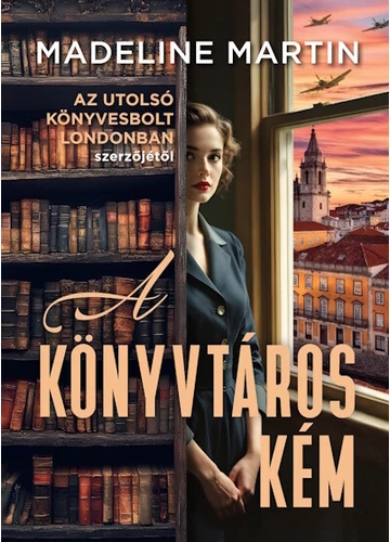 A könyvtáros kém Madeline Martin, konyvaruhaz.eu, 