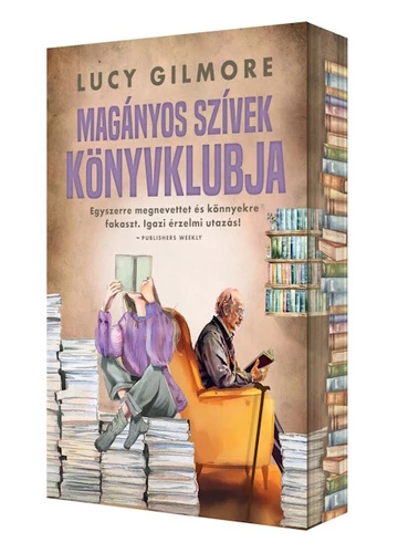 Magányos szívek könyvklubja (éldekorált) Lucy Gilmore, konyvaruhaz.eu, 