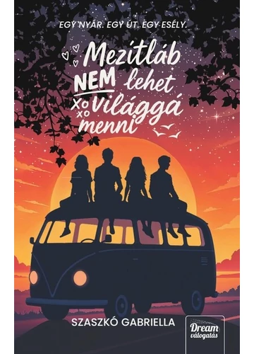 Mezítláb nem lehet világgá menni (éldekorált) Szaszkó Gabriella, konyvaruhaz.eu, 