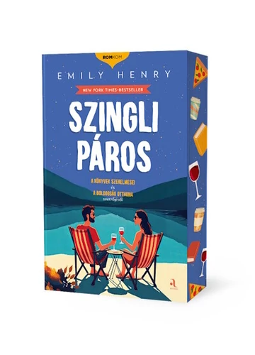Szingli páros - Romkom-sorozat (éldekorált) Emily Henry, konyvaruhaz.eu, 