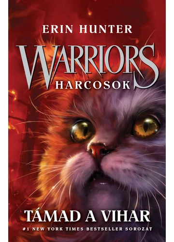 Warriors - Harcosok 4. - Támad a vihar Erin Hunter, konyvaruhaz.eu, sikerkönyvek, 