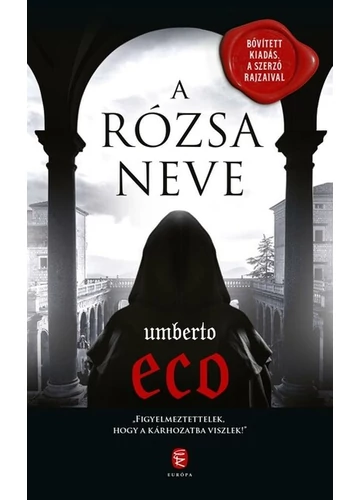 A rózsa neve  Umberto Eco, topbook, konyvaruhaz.eu, 