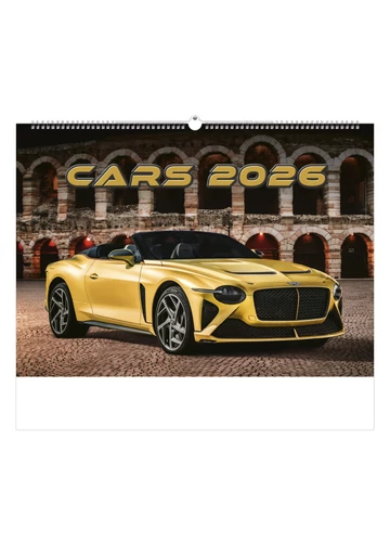 Cars falinaptár - 2026
