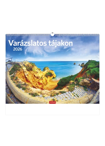 Varázslatos tájakon falinaptár - 2026