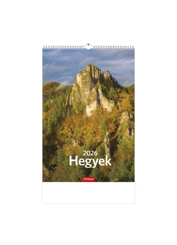 Hegyek falinaptár - 2026