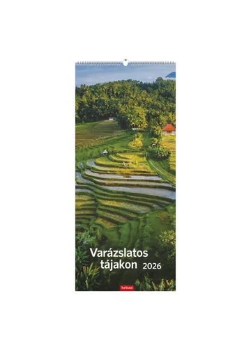 Varázslatos tájakon falinaptár - 2026