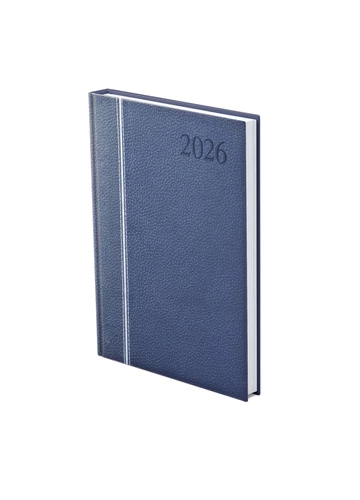 Groovy B5 heti határidőnapló kék-ezüst-kék - 2026