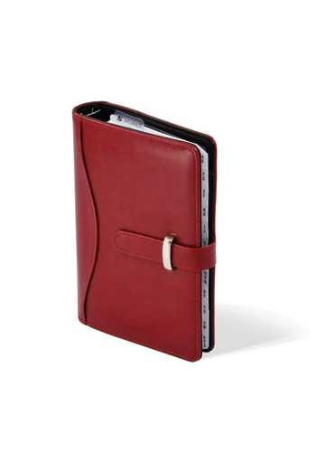S437 gyűrűs kalendárium, filofax, 