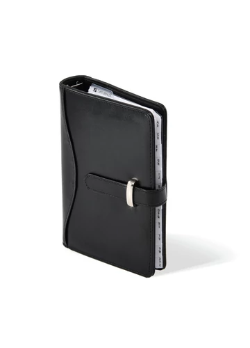 S437 gyűrűs kalendárium, filofax, 