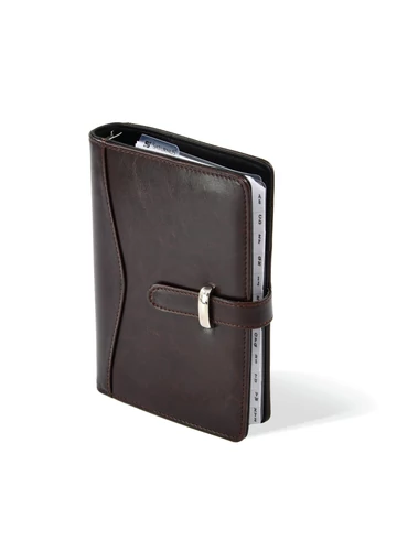 S437 gyűrűs kalendárium, filofax, 