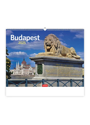 Budapest képes falinaptár 2025