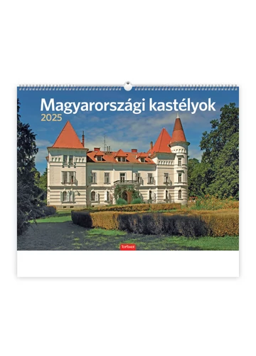 Magyarországi kastélyok képes falinaptár 2025