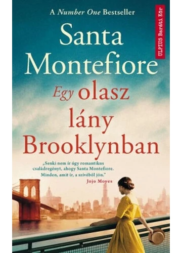 Egy olasz lány Brooklynban Santa Montefiore, topbook, konyvruhaz.eu, 