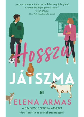 Hosszú játszma Elena Armas, topbook, konyvaruhaz.eu, 