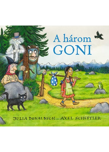 A három goni Axel Scheffler, Julia Donaldson, topbook, konyvaruhaz.eu, 