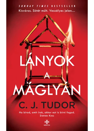 Lányok a máglyán C. J. Tudor, topbook, konyvaruhaz.eu, 