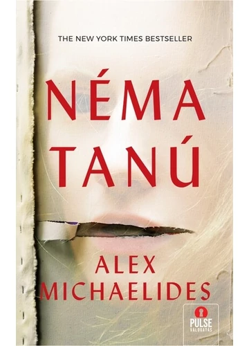 Néma tanú – Filmes borítóval Alex Michaelides, topbook, konyvaruhaz.eu, 