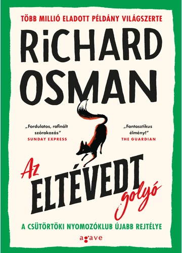 Az eltévedt golyó Richard Osman, topbook, konyvaruhaz.eu,
