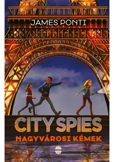 CITY SPIES - Nagyvárosi kémek James Ponti, topbook, konyvaruhaz.eu, 